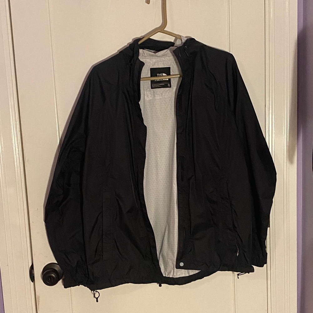 The north face rain jacket (women’s)
